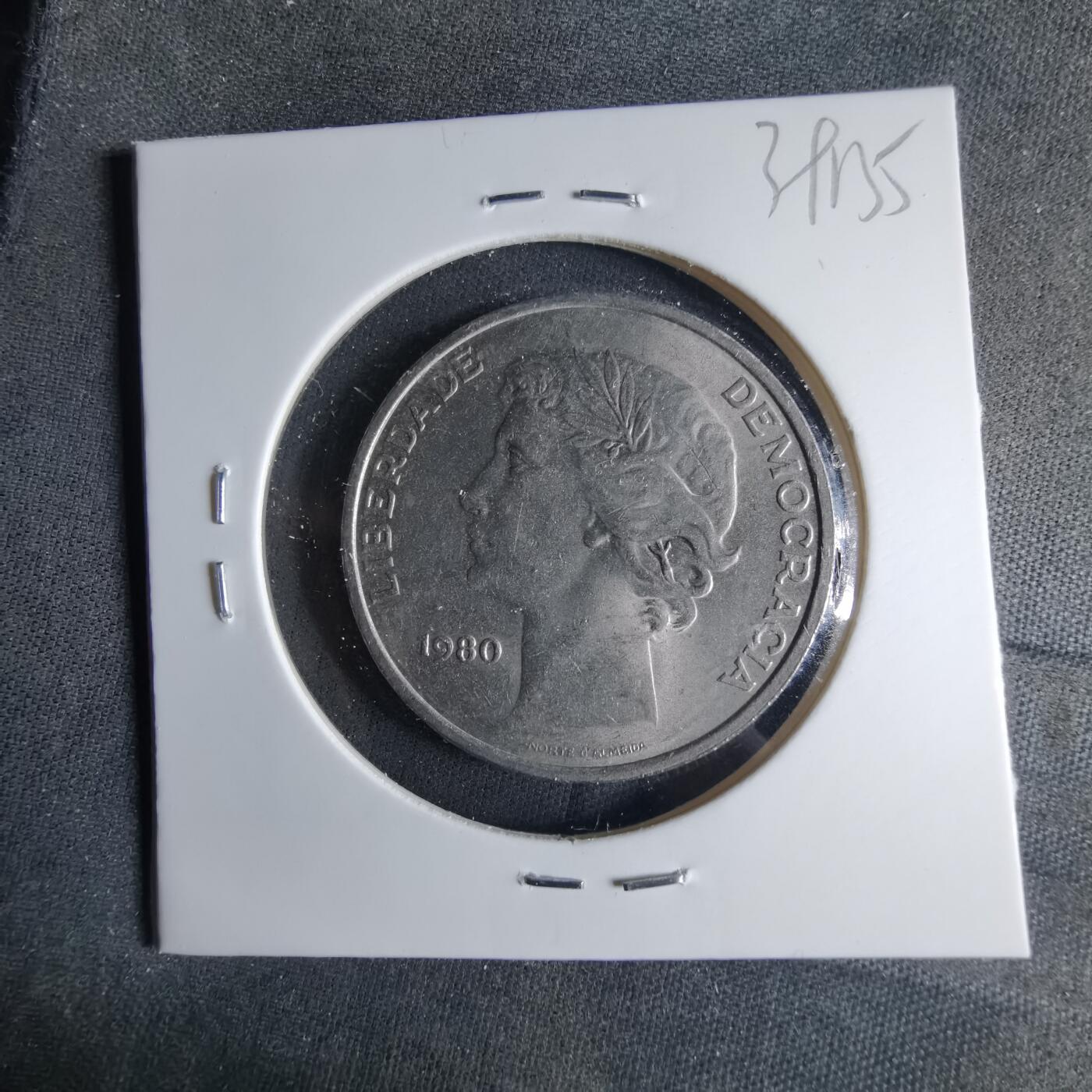 沼泽如烟--第1039场 葡萄牙1980年25埃斯库多