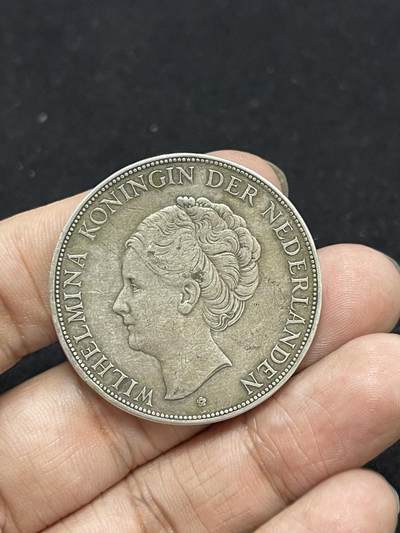 限时免佣！春季金银币专场拍卖-第一期 - 荷兰盾 威廉敏娜 6#