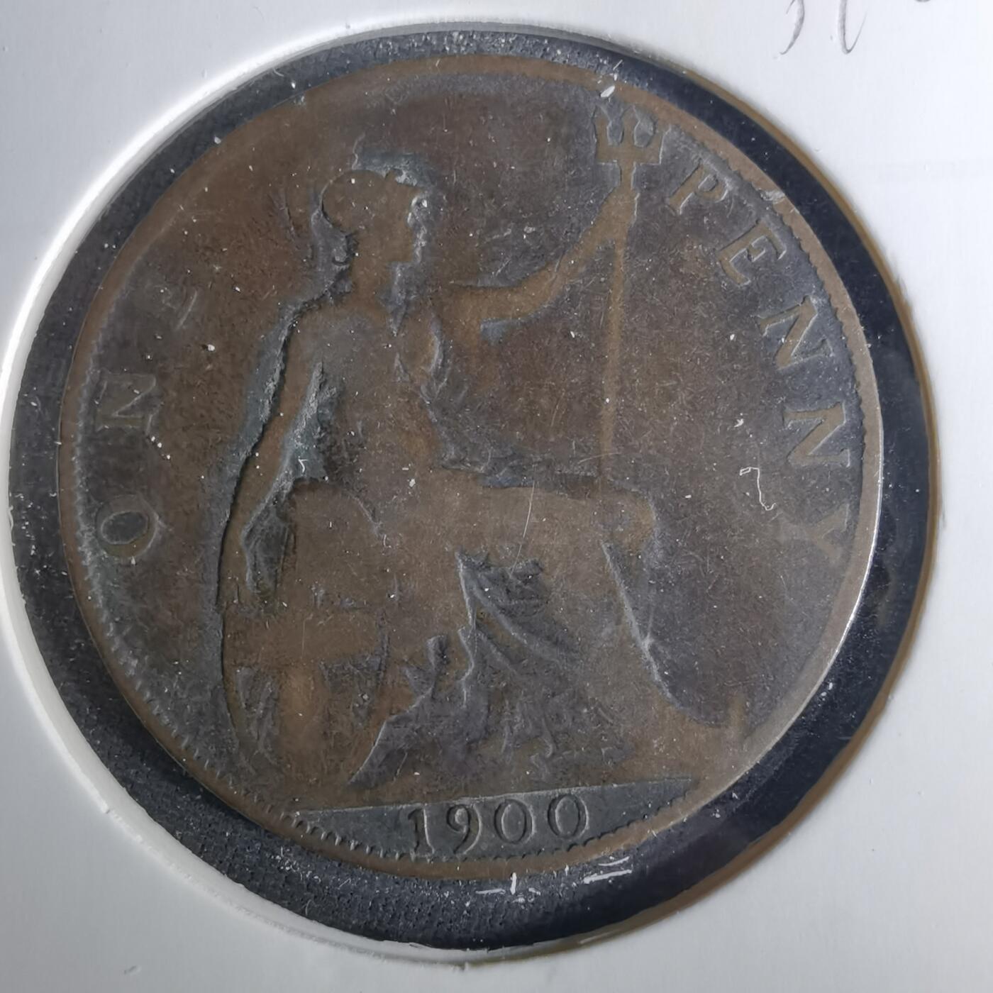 沼泽如烟--第1039场 英国1900年1便士