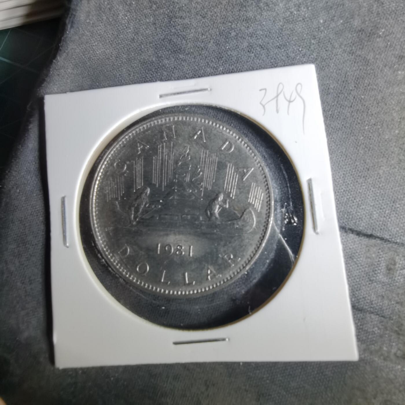 沼泽如烟--第1039场 加拿大1981年一元