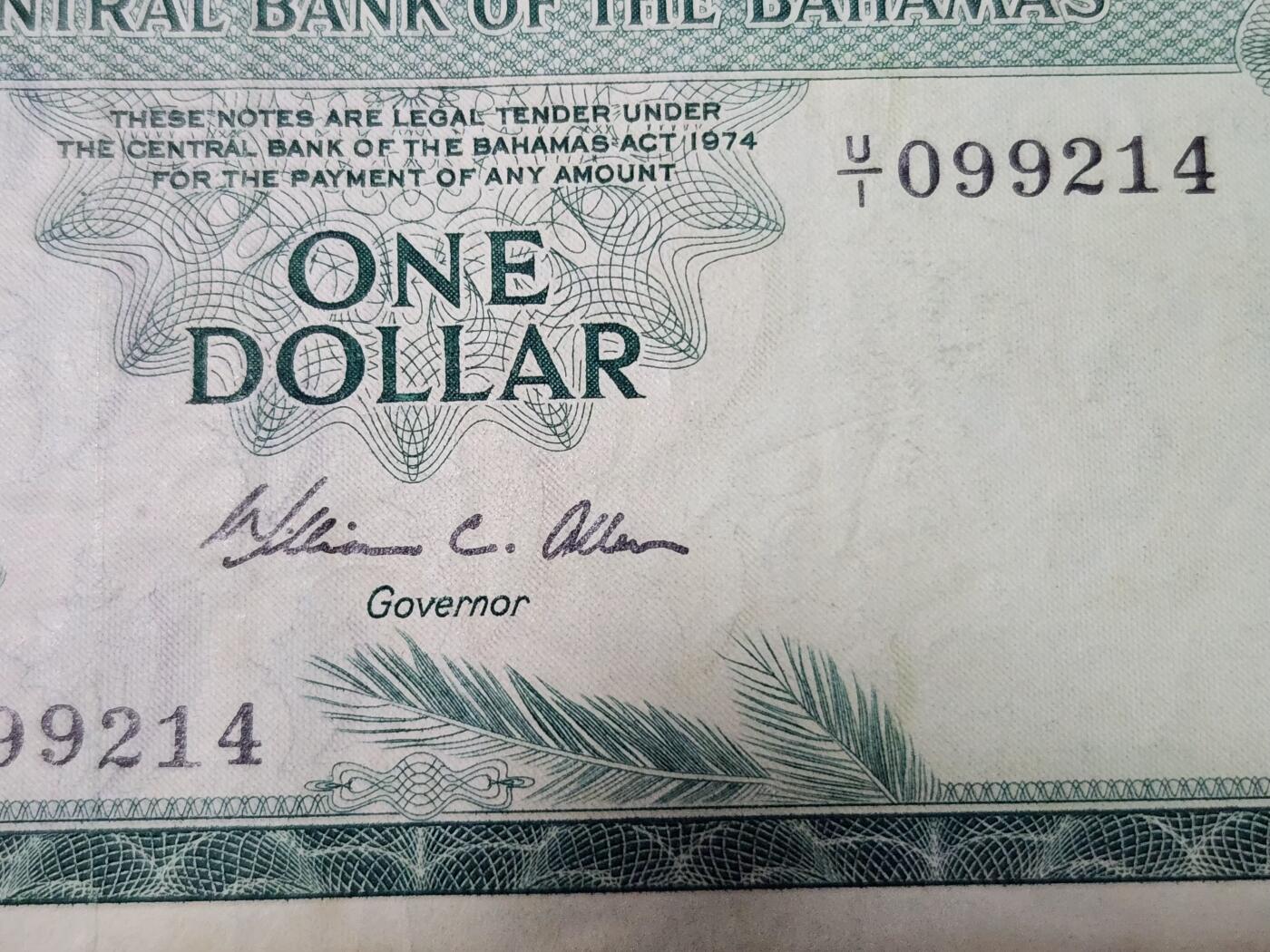 3月29号晚上8点 外国纸币自动截拍第48场 签名1原票美品