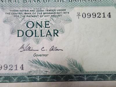 3月29号晚上8点 外国纸币自动截拍第48场 - 签名1原票美品