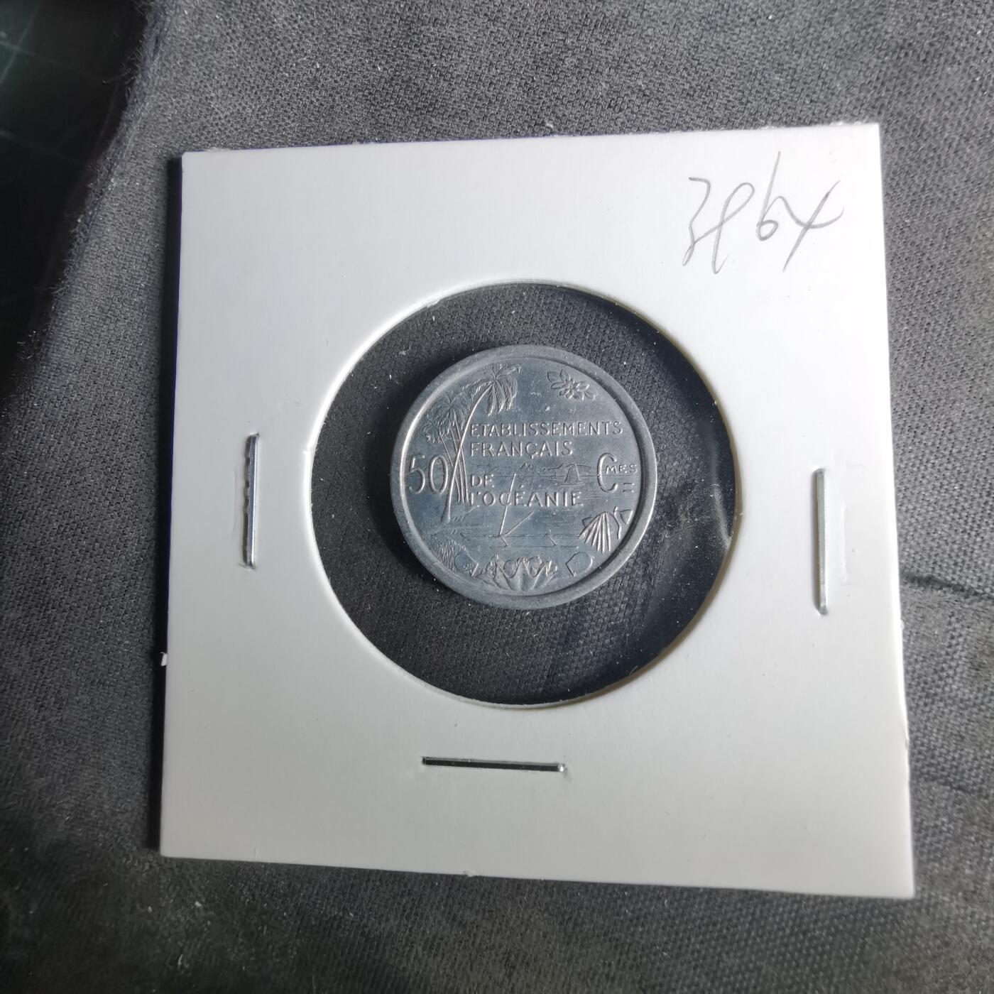 沼泽如烟--第1039场 法属大洋洲1949年50分