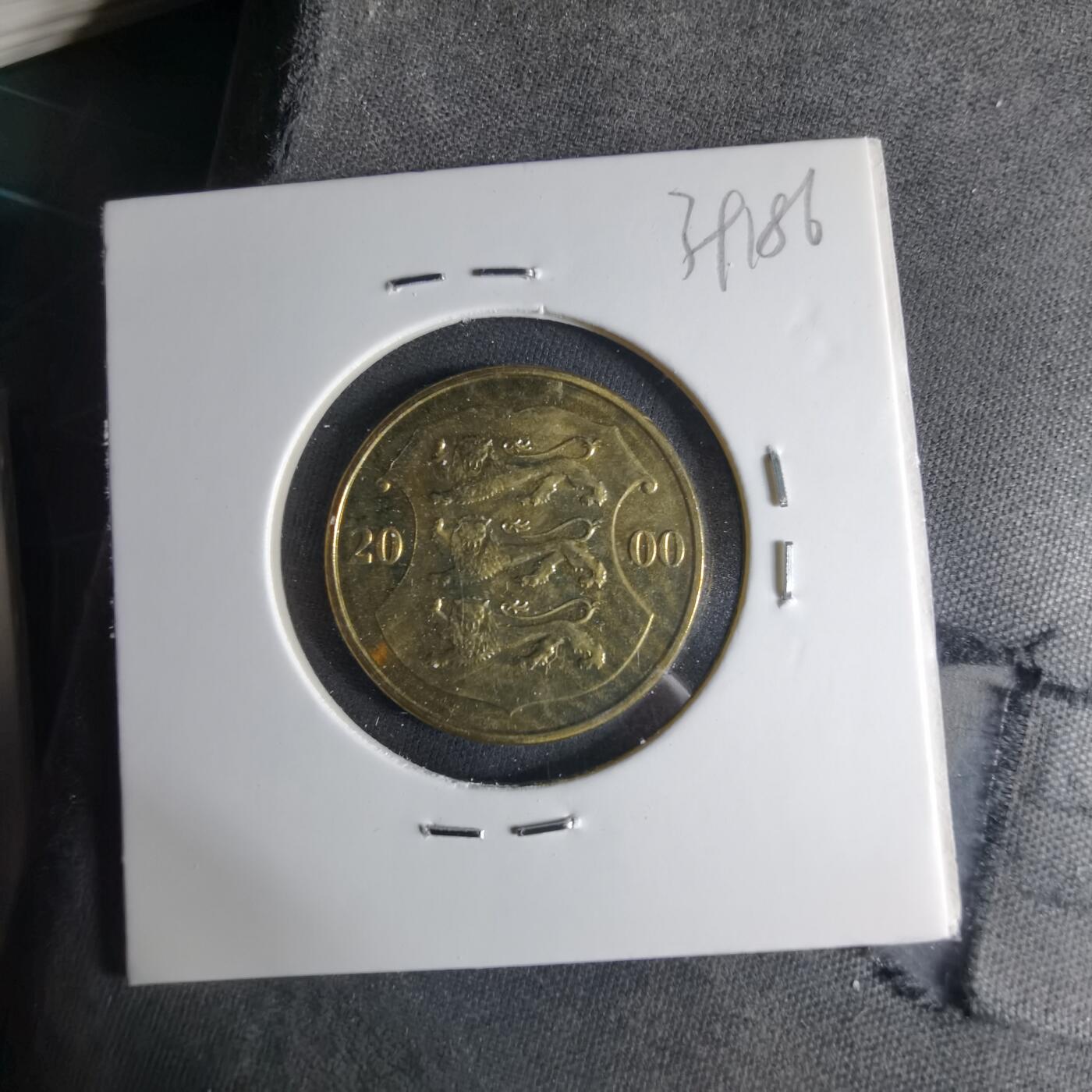 沼泽如烟--第1039场 爱沙尼亚2000年1克朗