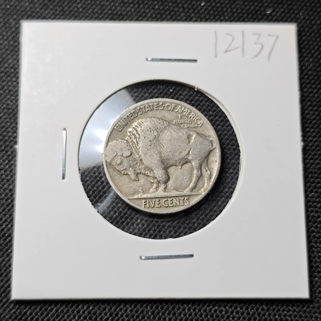 KK钱币收藏小铺  第412期 2月预留时间 周末发货 1937美国5分