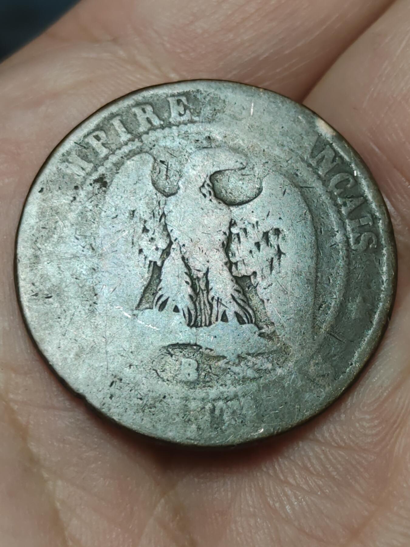 2026年第三十九场(总第二百零八场）外国好品散币场(免佣金) 法兰西第二帝国1856年10生丁(拿破仑三世第一版，B标鲁昂造)