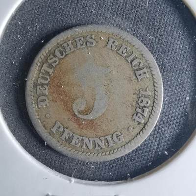 沼泽如烟--第1039场 - 德国1874年5芬尼有伤