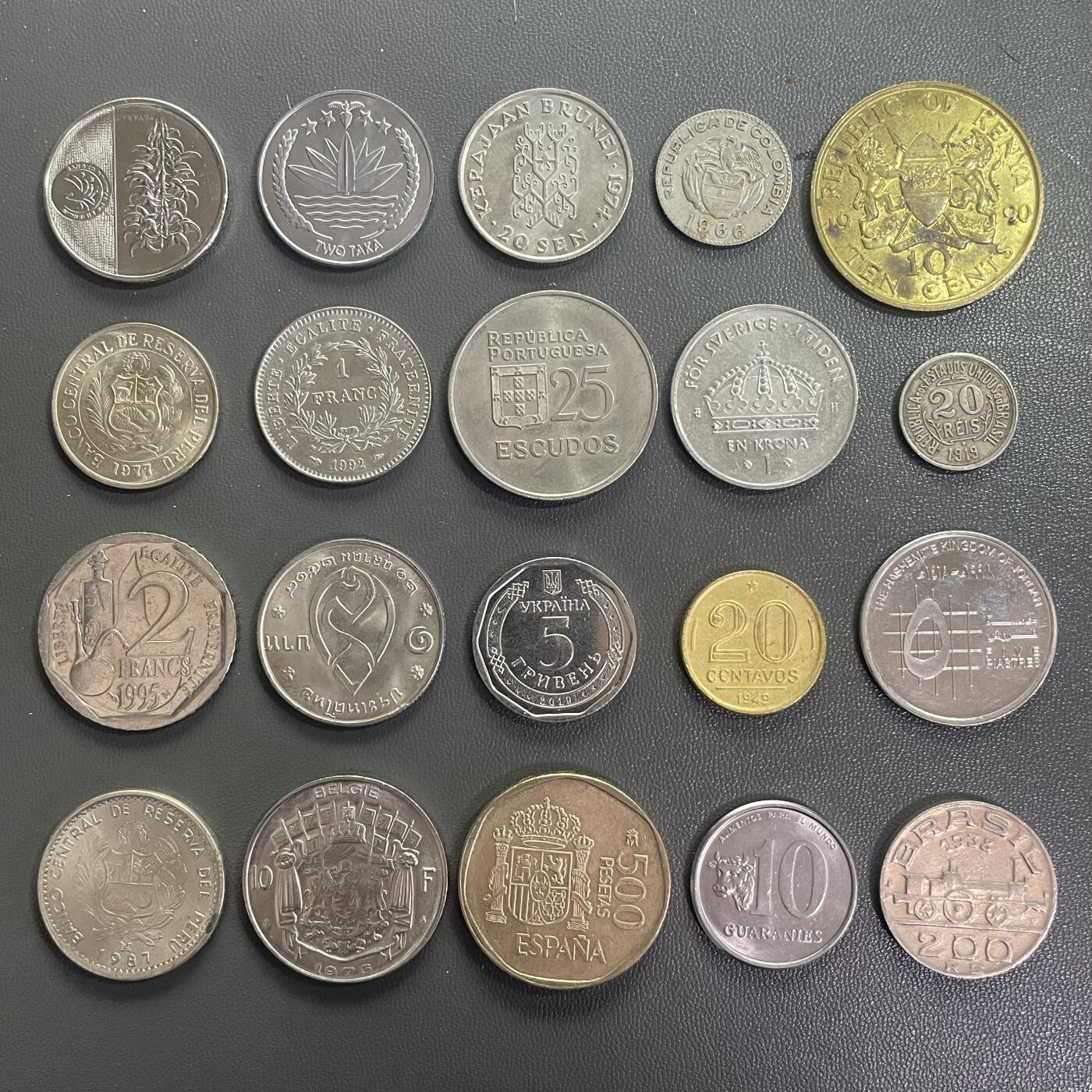 回流0406 20国硬币上的人物专题