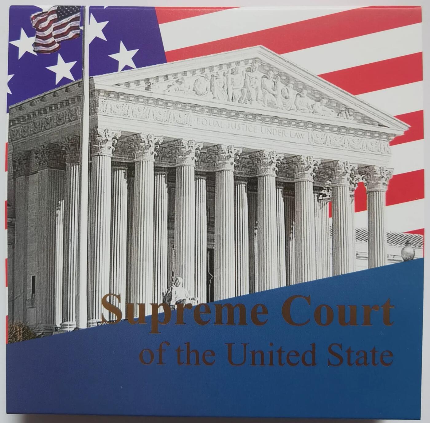 精品币专拍场 萨摩亚2026年美国建国250周年三圣雕像20分高浮雕纪念铜币礼盒UNC