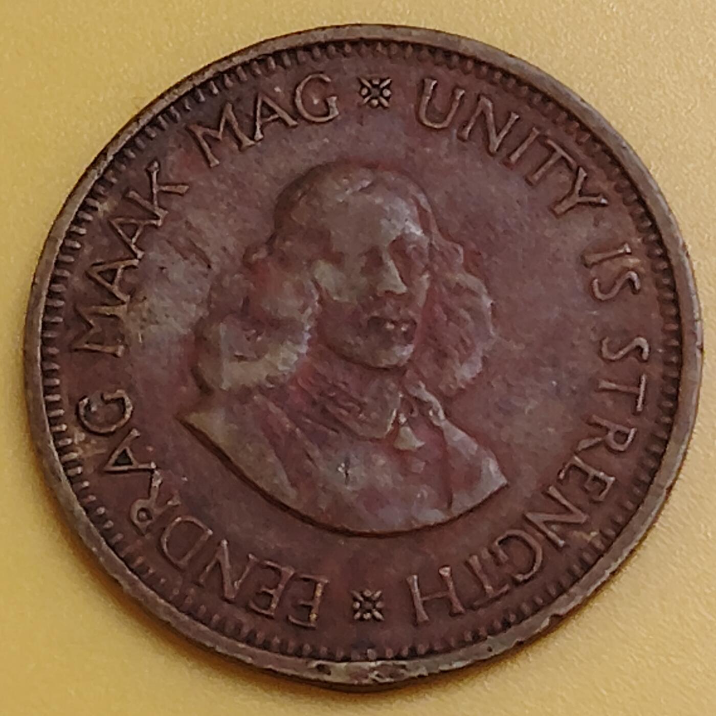 布加迪🐬～世界钱币(上海)🌾第 286 期 /  各国套币和散币 南非🇿🇦 1961年 1/2分