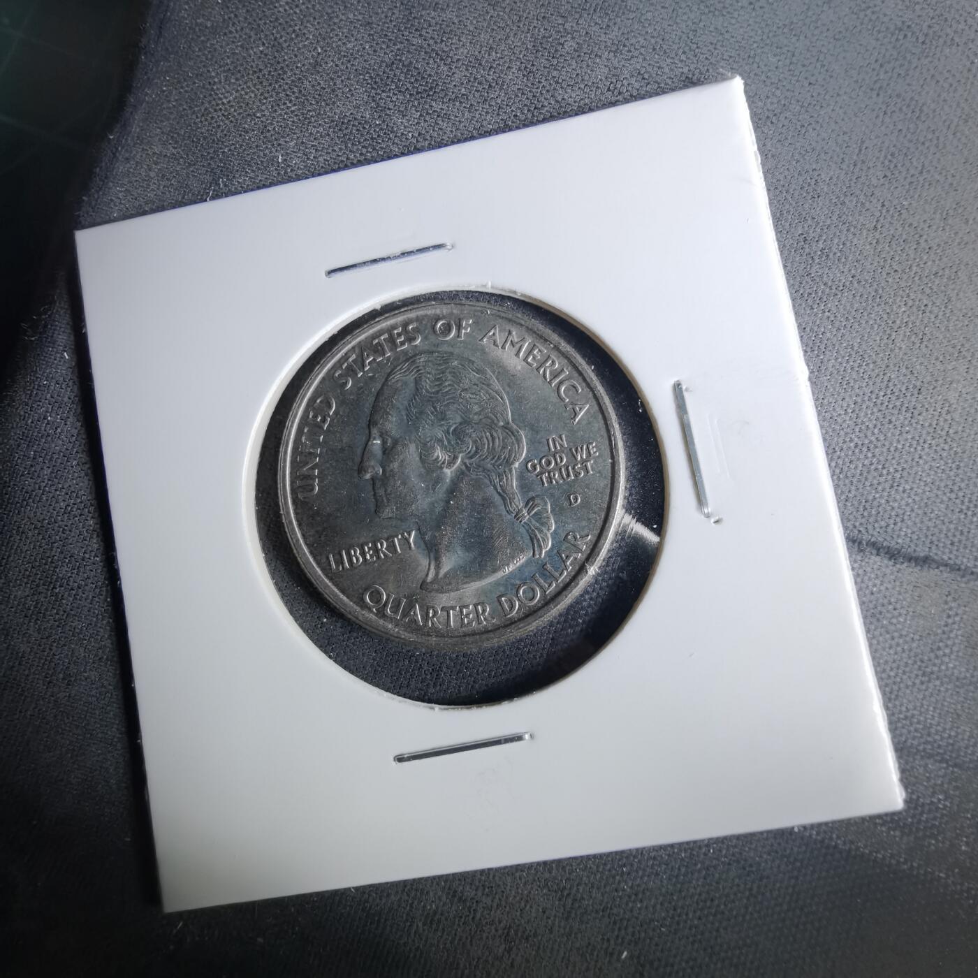 沼泽如烟--第1039场 美国2000年25美分