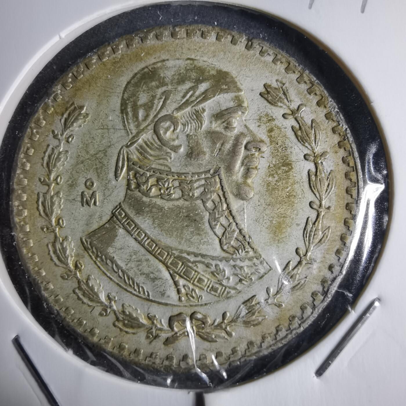 沼泽如烟--第1040场 墨西哥1958年1比索银币低银