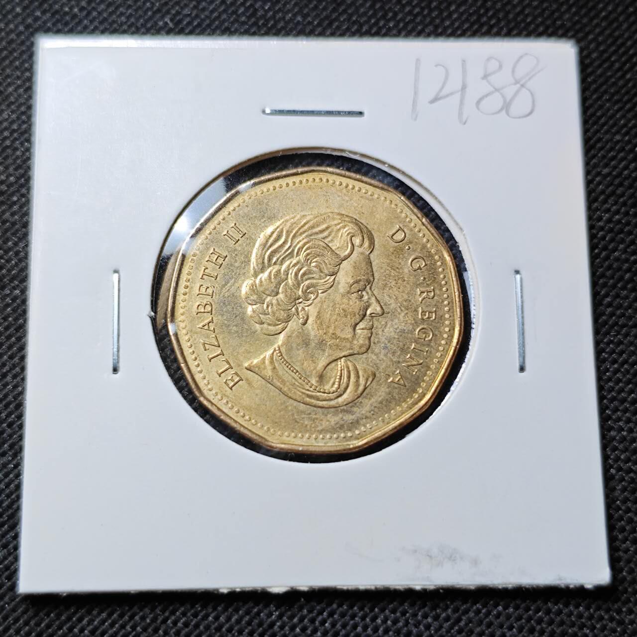 KK钱币收藏小铺  第412期 2月预留时间 周末发货 2006加拿大1元 奥运主题纪念币