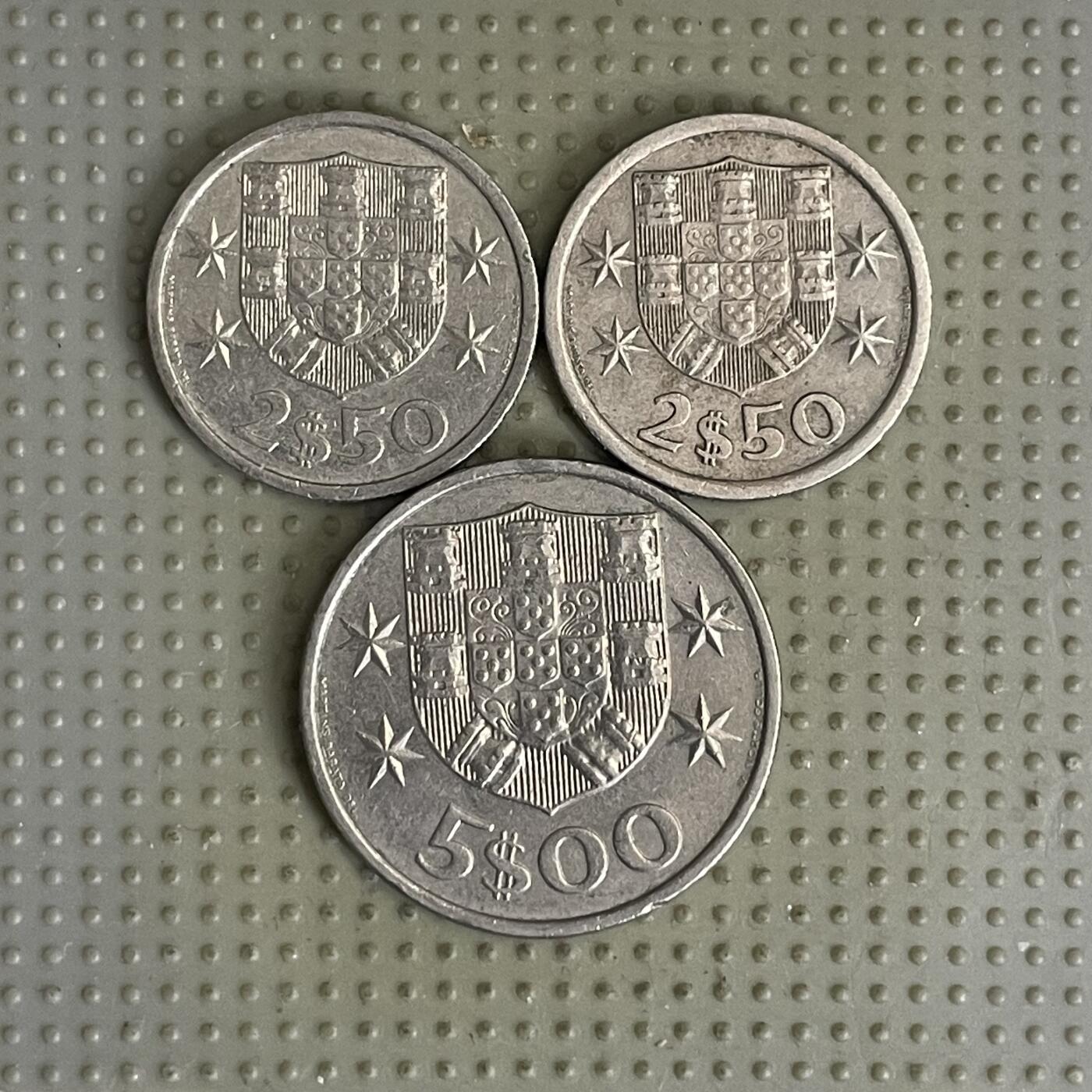 2026年第41场各国散币拍卖（总第191场） 葡萄牙3枚