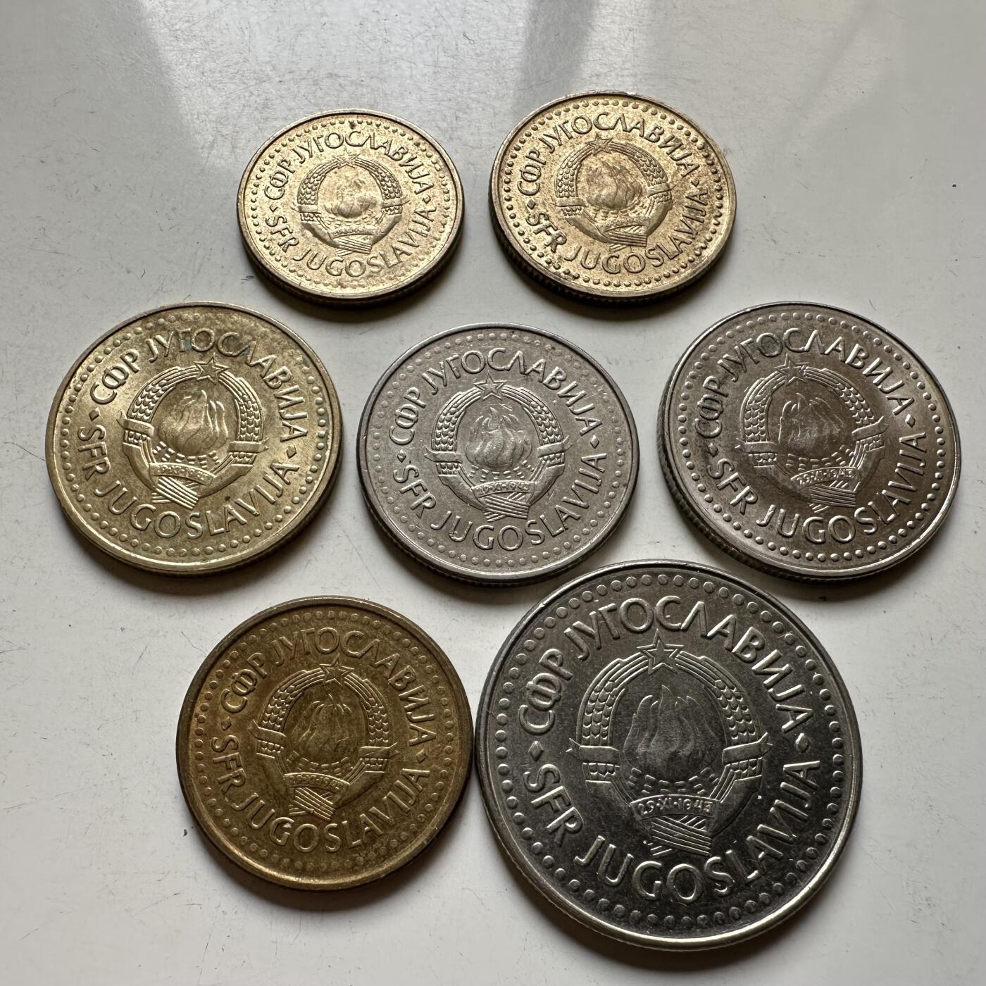 🌹外币初藏🌹🐯2026年第35场   每周二四六晚8️⃣点 接代拍 南斯拉夫7枚