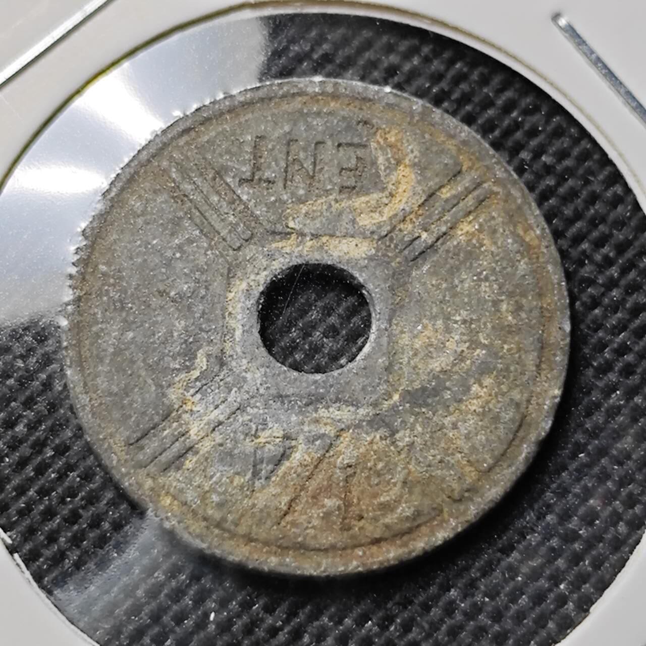 KK钱币收藏小铺  第412期 2月预留时间 周末发货  法属印支1/4分