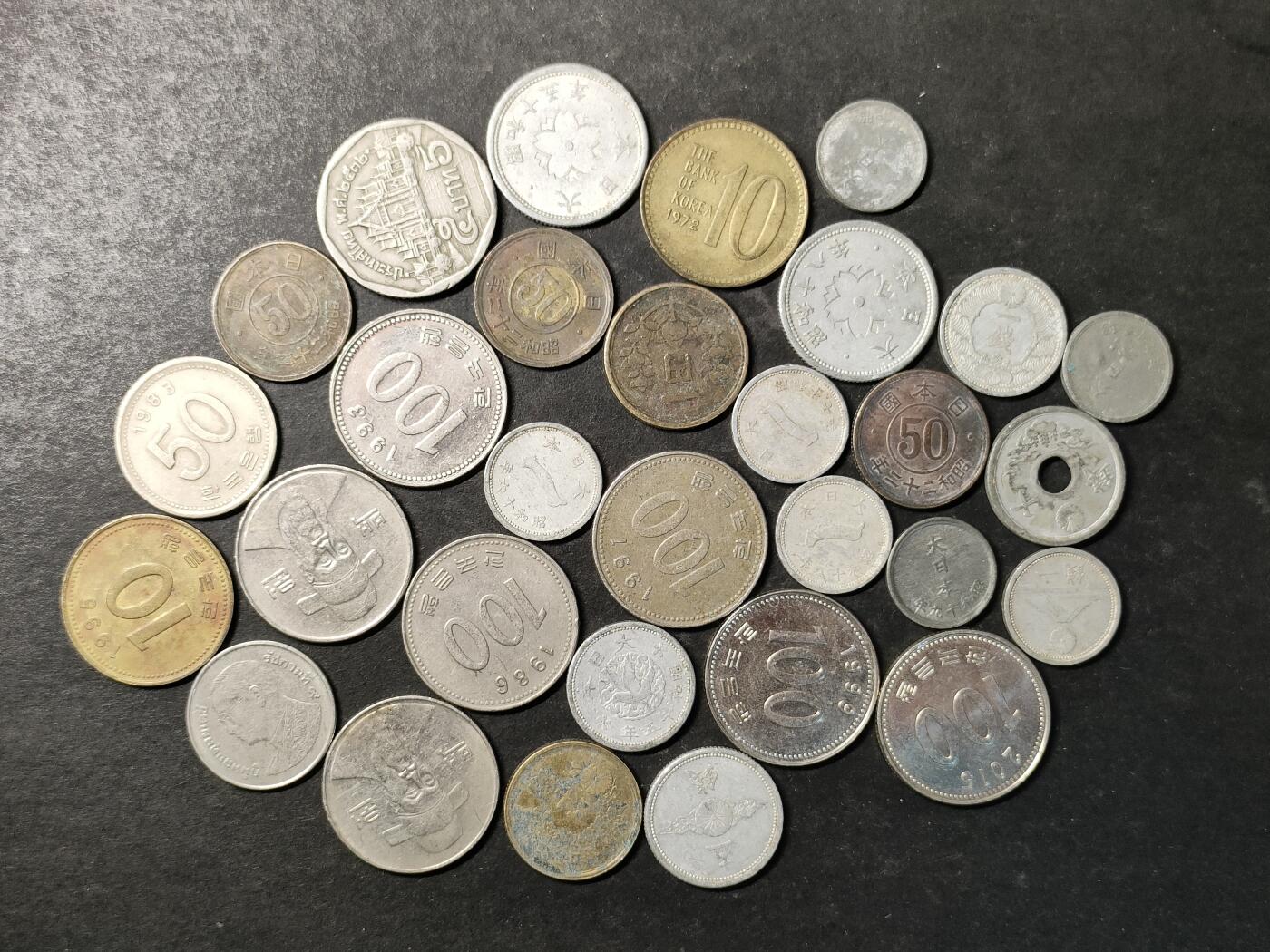 嘉禾收藏    【第502期】            无佣金、可寄存、满30元包邮 【包邮】多国硬币一组30枚