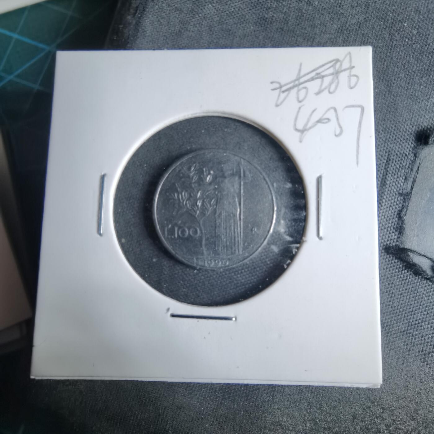 沼泽如烟--第1040场 意大利1990年100里拉