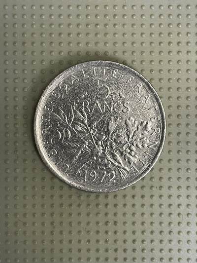 2026年第41场各国散币拍卖（总第191场） - 法国1972年5法郎