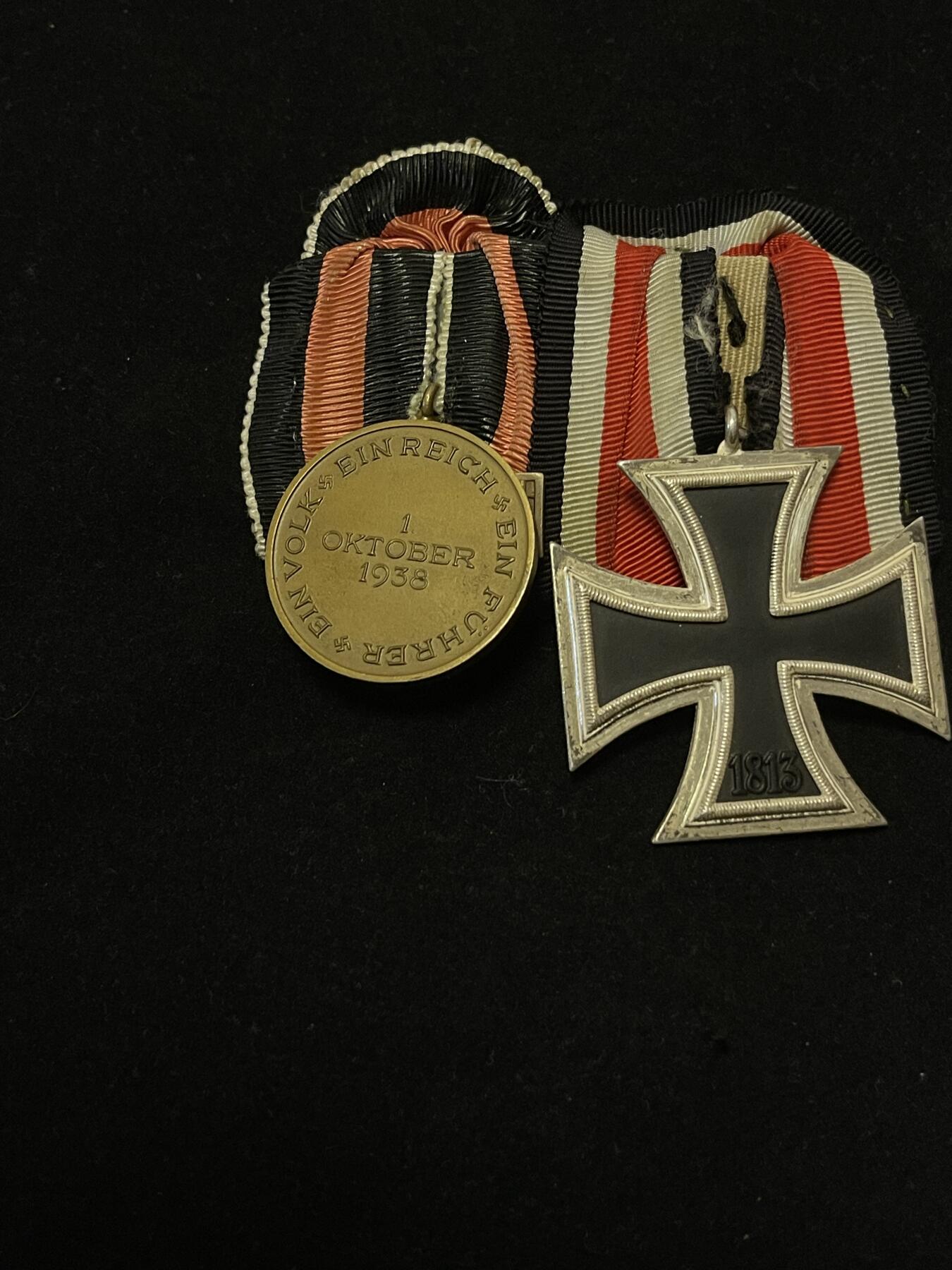 专场 徳三白油二铁苏台德回归礼服挂带布拉格勋饰条