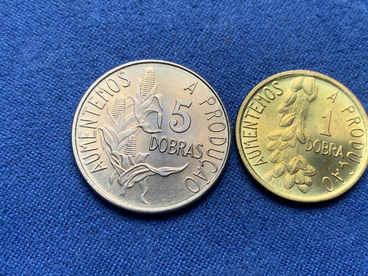 《竞宝斋》第476场 周日，周一 2场连拍 （全场包邮）欢迎送拍 三枚一组 圣多美普林而比1977年FAO纪念币 好品