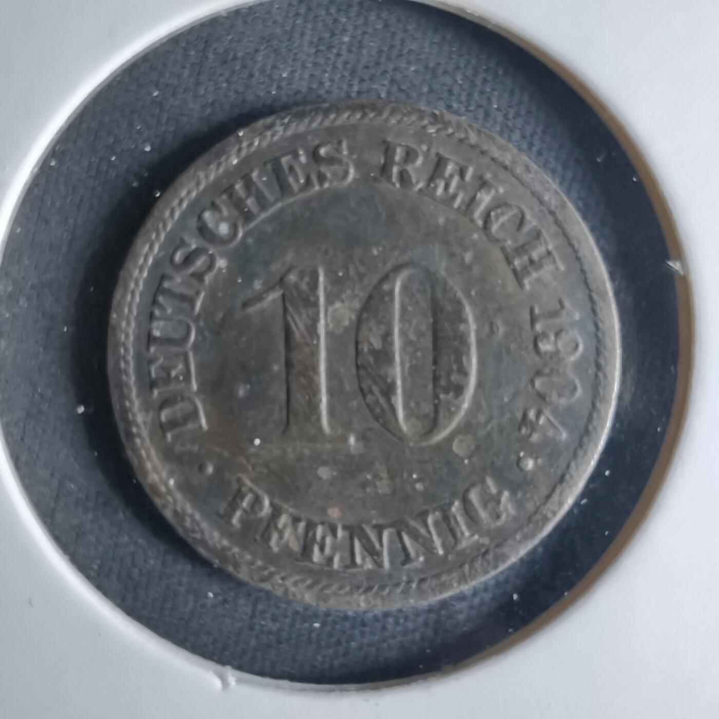 沼泽如烟--第1039场 德国1904年10芬尼