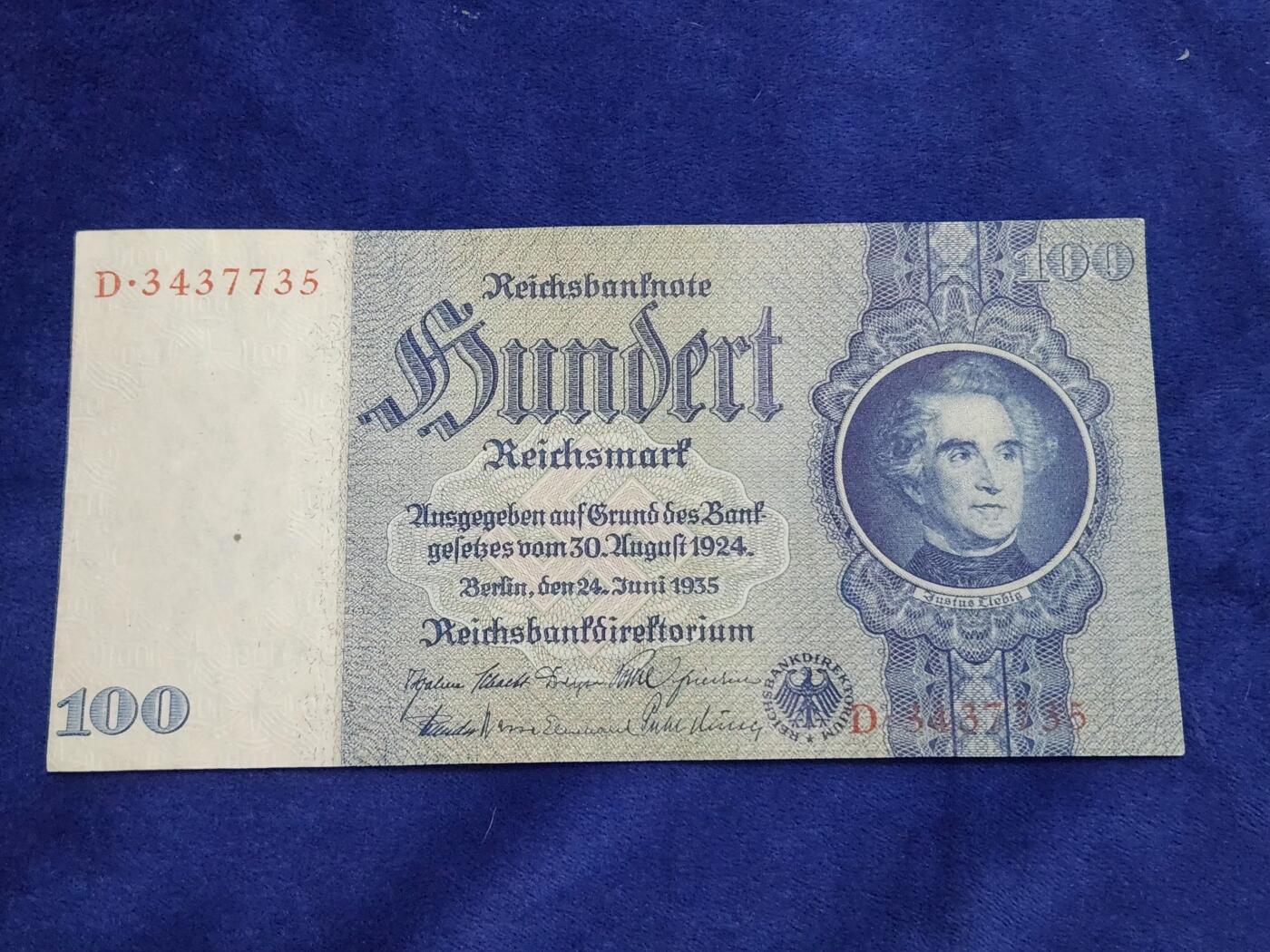 3月29号晚上8点 外国纸币自动截拍第48场 德国新品原票35