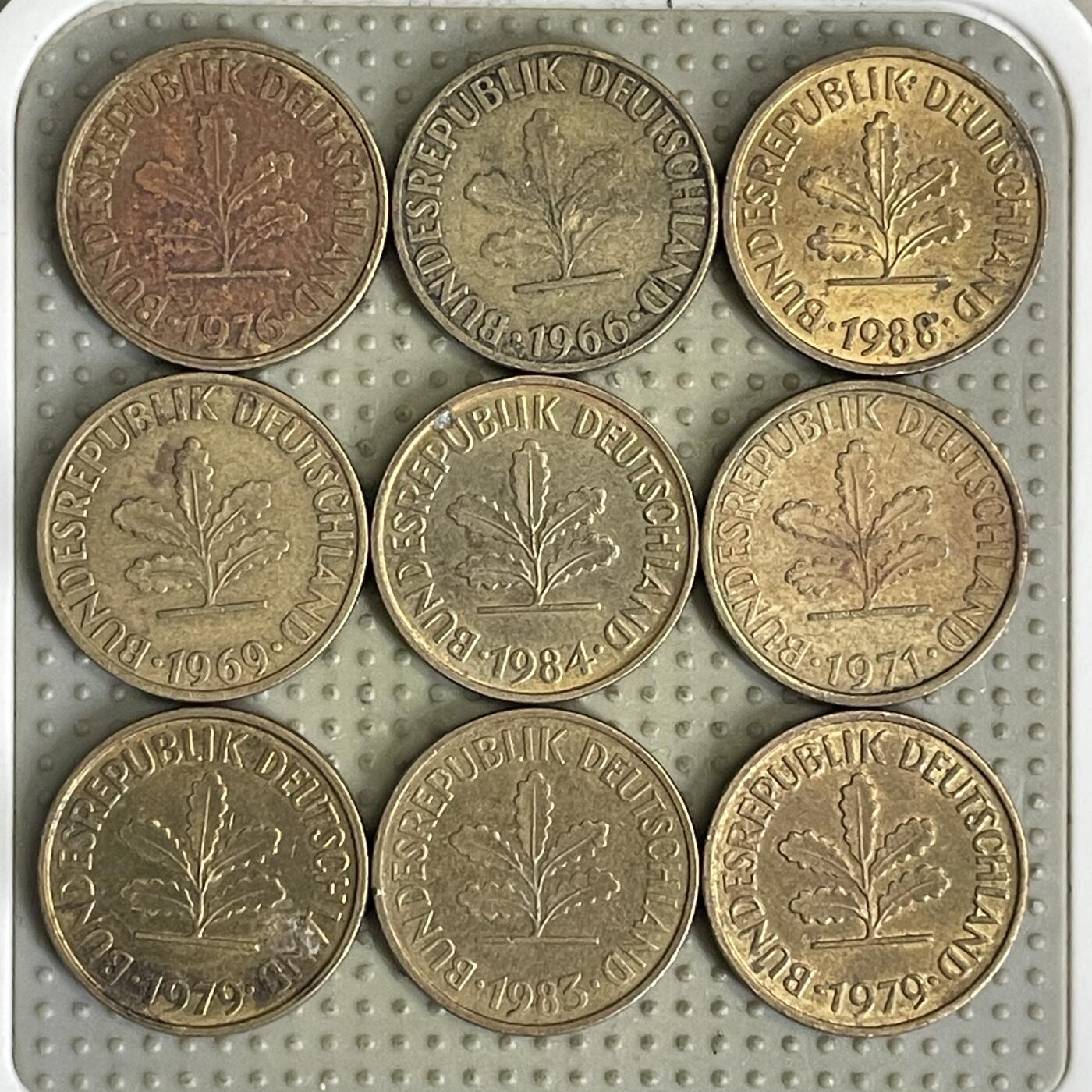 2026年第41场各国散币拍卖（总第191场） 德国5芬尼9枚