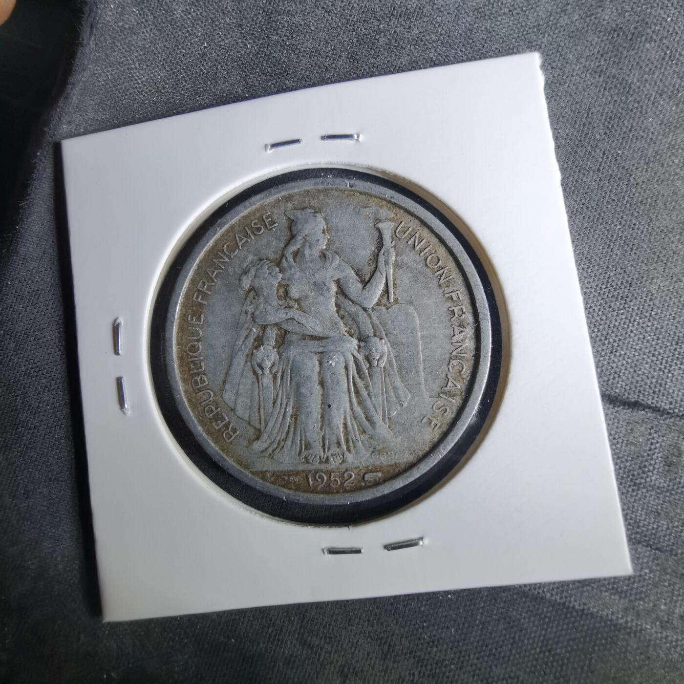 沼泽如烟--第1039场 大叔大洋洲1952年5法郎