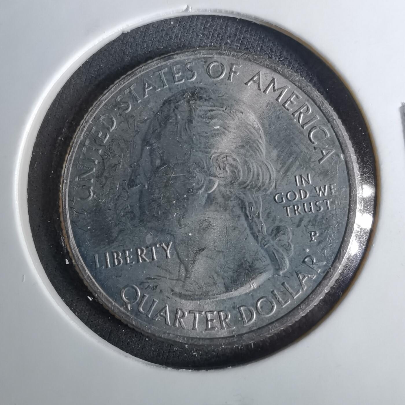 沼泽如烟--第1039场 美国2015年25美分