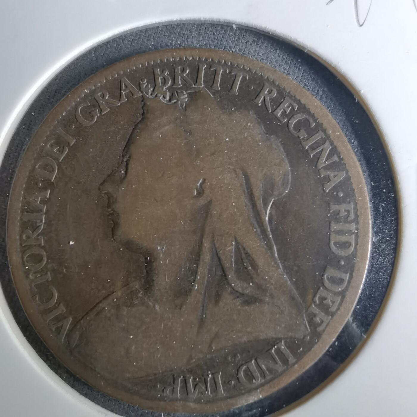 沼泽如烟--第1039场 英国1897年1便士