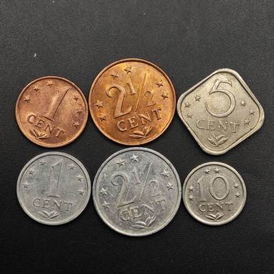 【淘币小摊】实时拍第八百八十六拍   散币场    每周一统一发货 - 荷属安德烈斯6枚