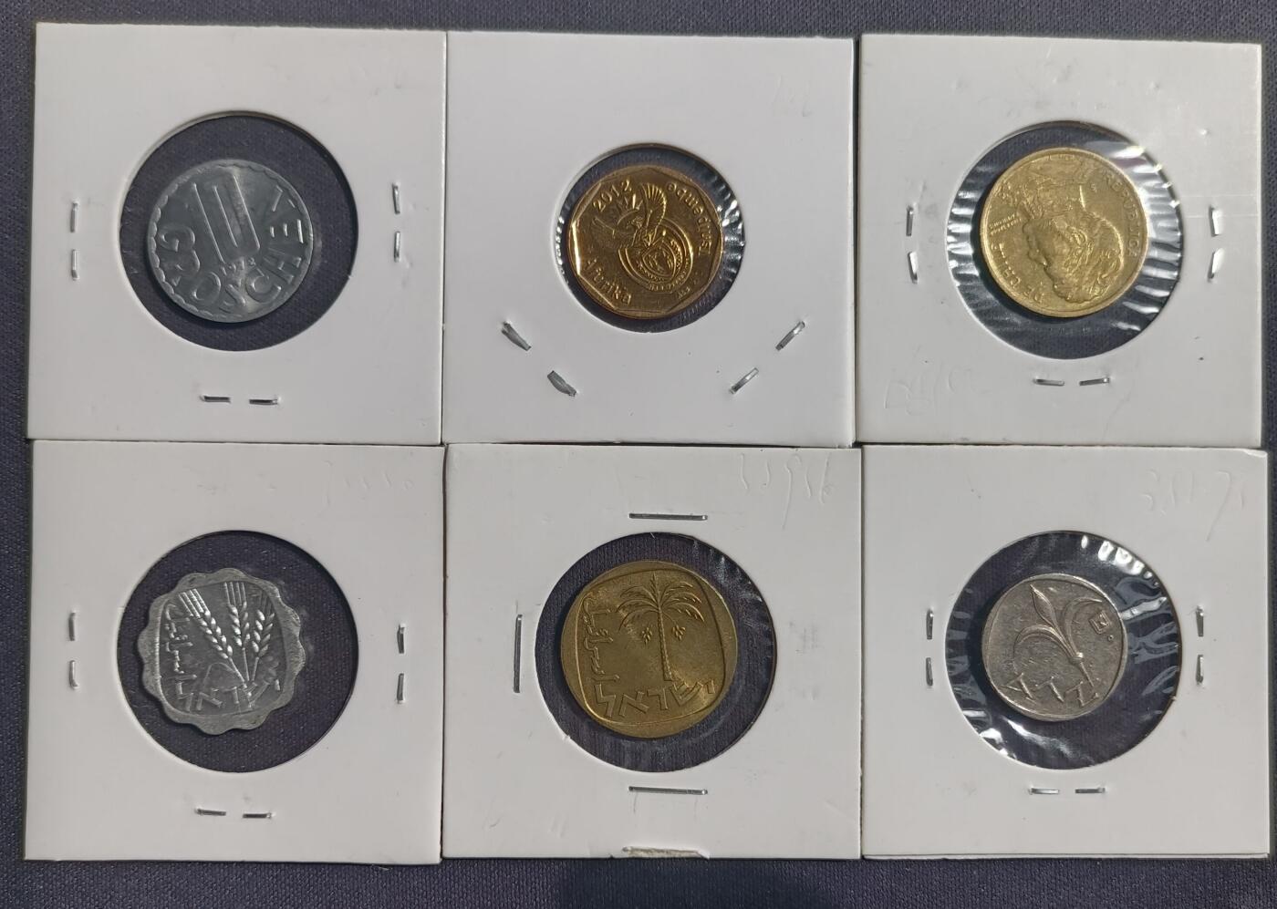 【游宝包邮场】马年第17期 精品单钞场 周日截拍 好品硬币 6枚