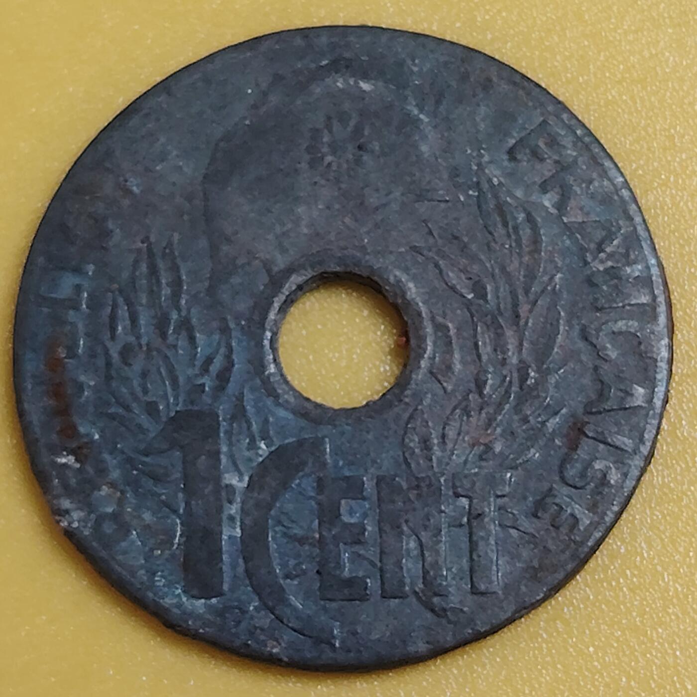 布加迪🐬～世界钱币(上海)🌾第 284 期 /  各国套币和散币 印支 1941年 1分