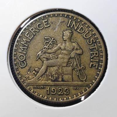 KK钱币收藏小铺  第413期 2月预留时间 周末发货 - 1923法国2法郎 