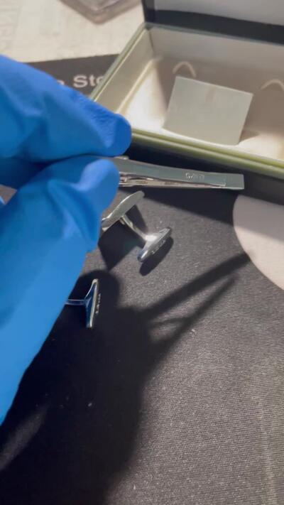 KENZO homme领带夹袖口夹