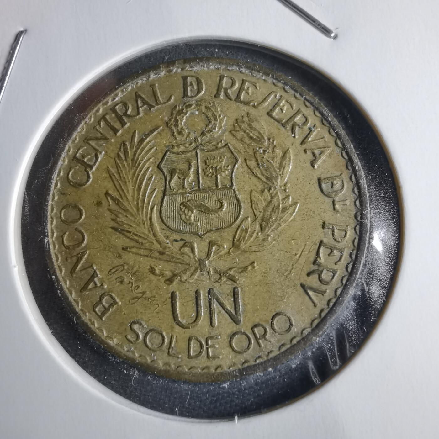 沼泽如烟--第1040场 秘鲁1965年1索尔