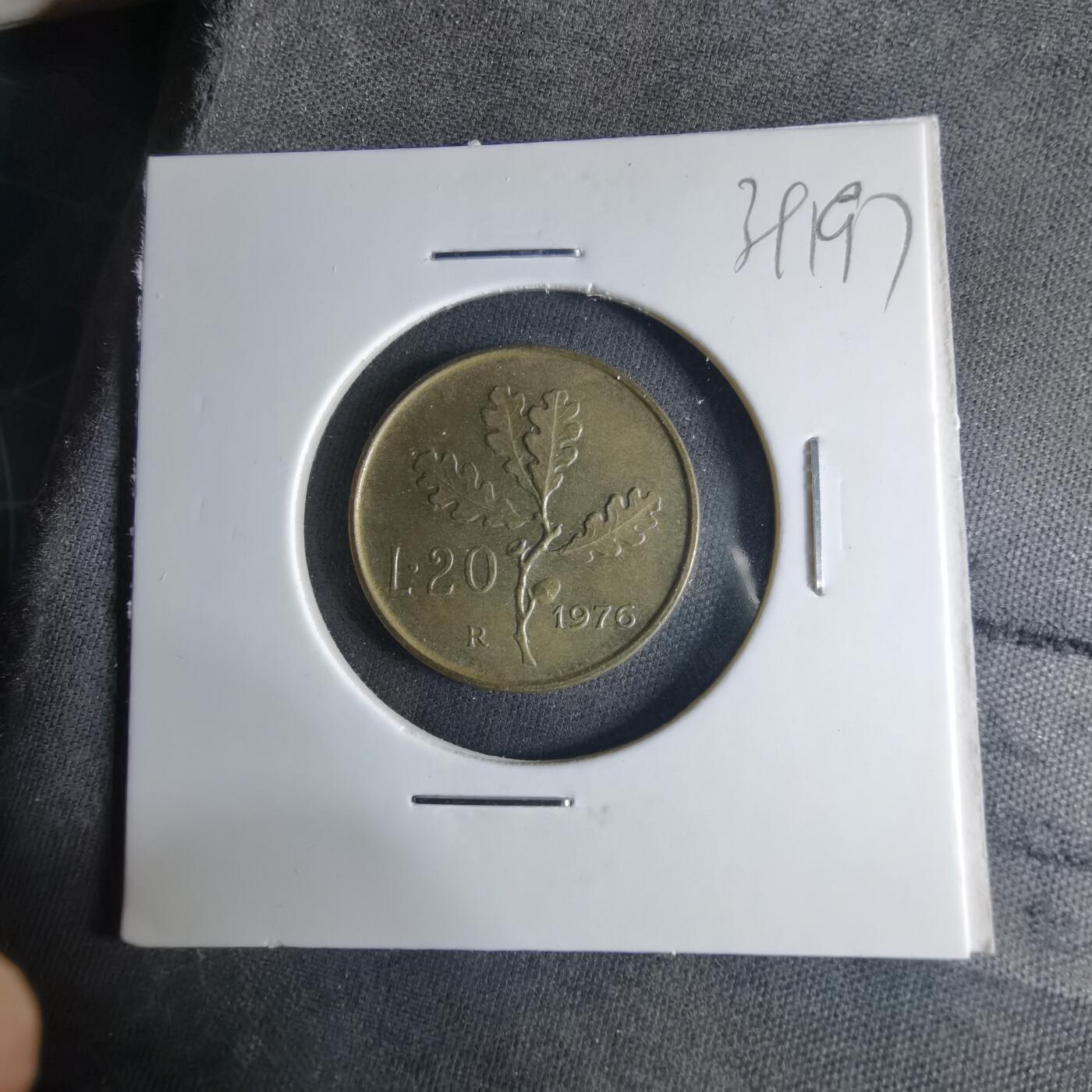 沼泽如烟--第1039场 意大利1976年20里拉