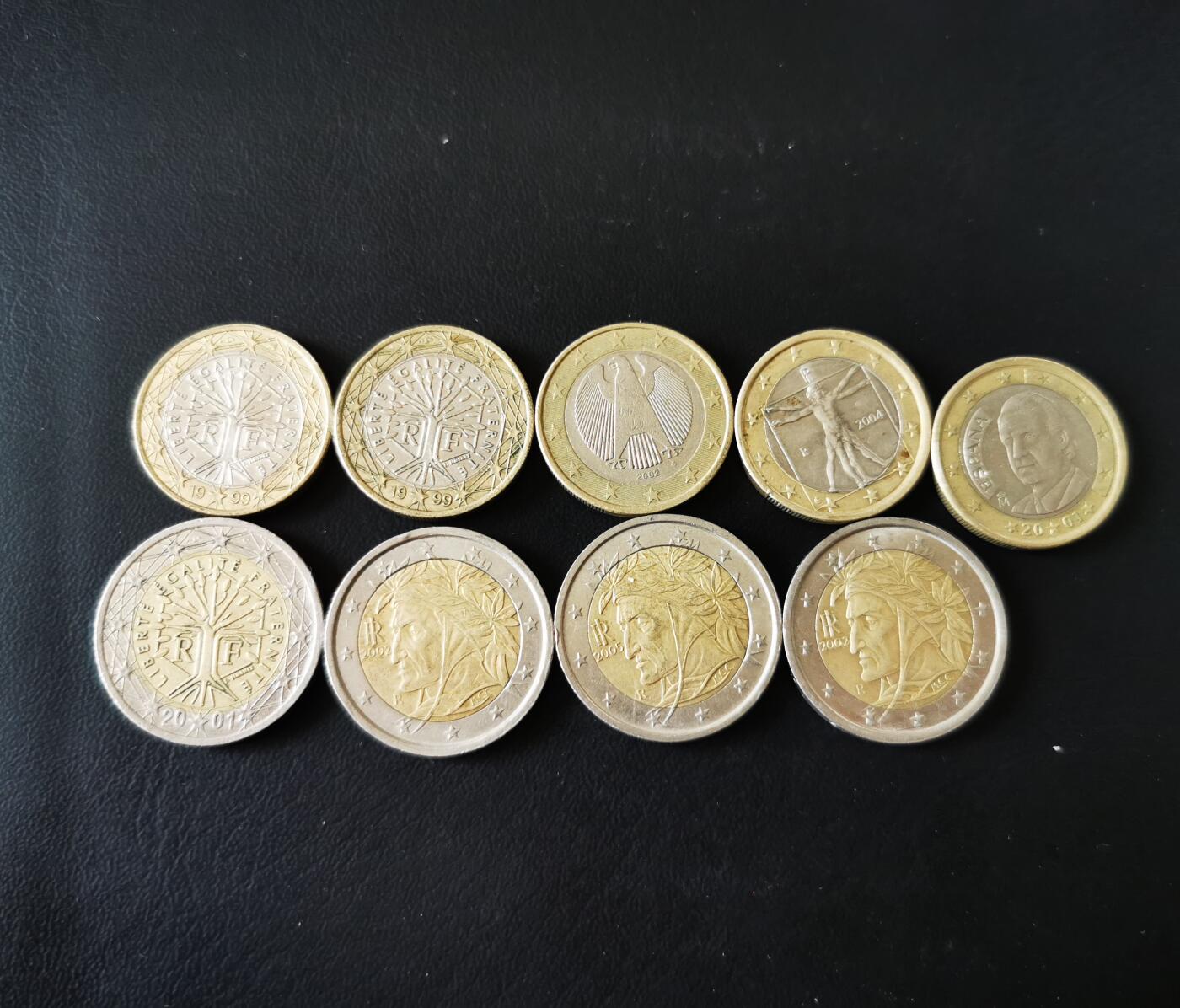 零零发外国硬币拍卖 无佣金 欧元22.77元