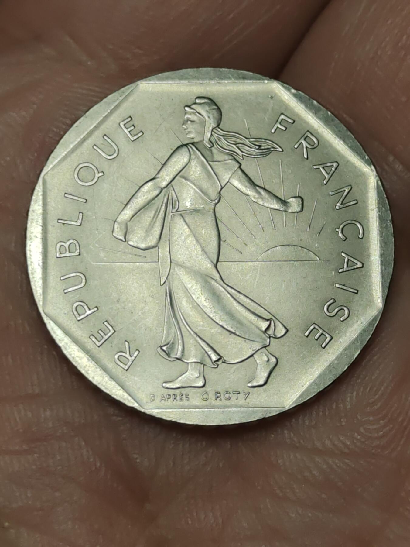 2026年第三十九场(总第二百零八场）外国好品散币场(免佣金) 好品–法国🇫🇷1979年2法郎(第一版首发年)