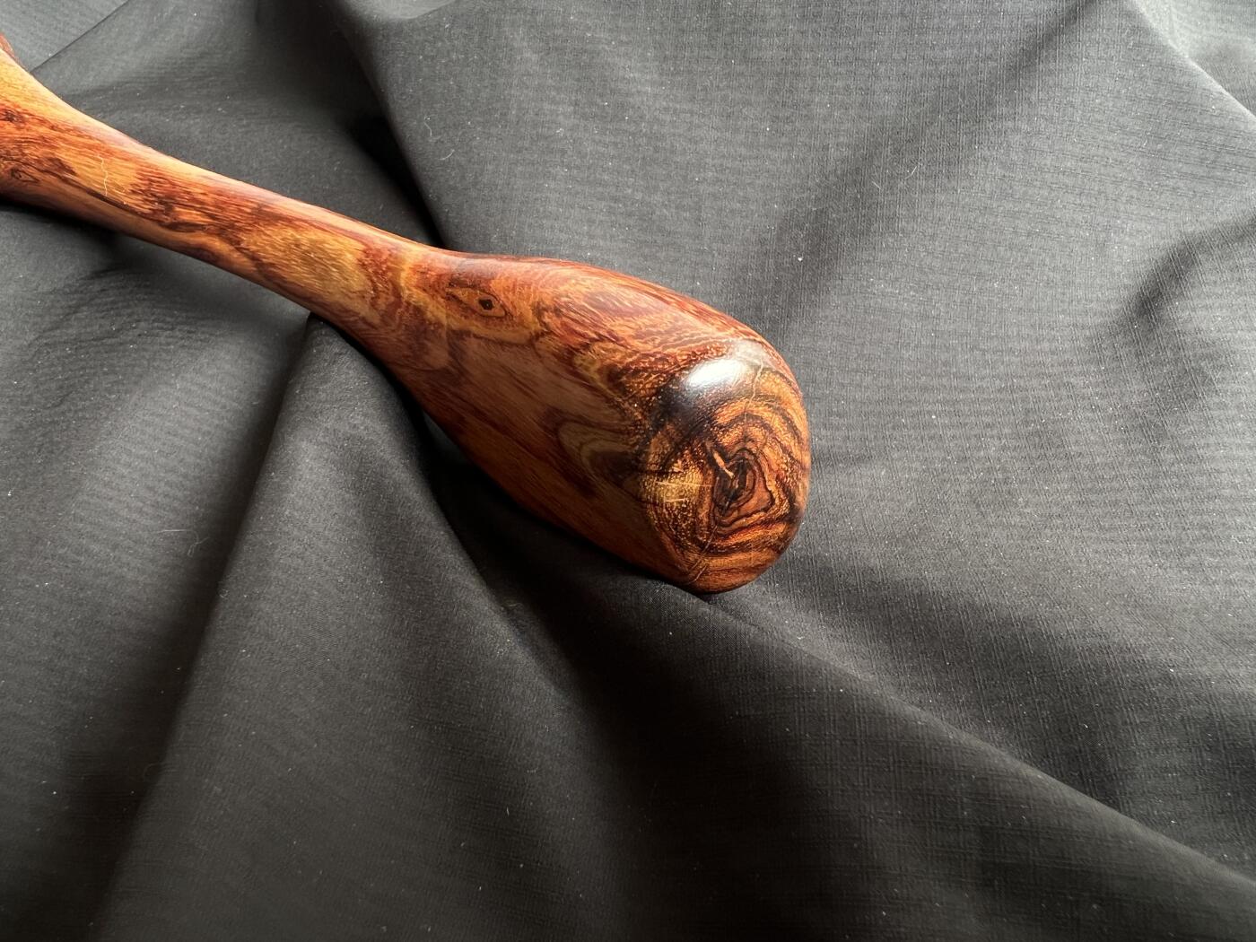 零元拍：NO.7海南黄花梨随形文玩把玩棍，尺寸约：30/3/2.5CM