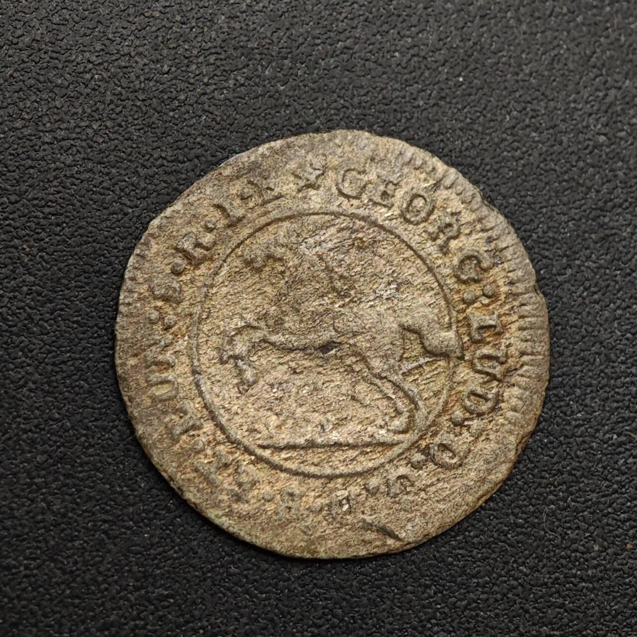 【淘币小摊】实时拍第八百八十五拍   小银币场    每周一统一发货 德国布伦瑞克1771年4芬妮跃马银币