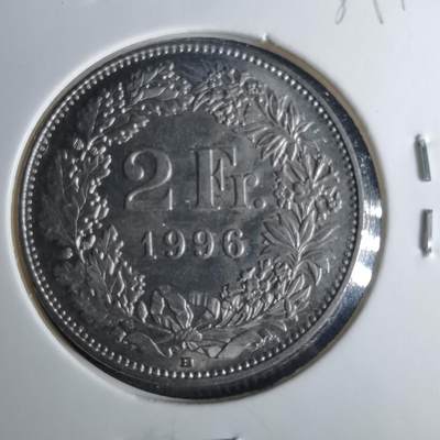 沼泽如烟--第1039场 - 瑞士1996年2法郎