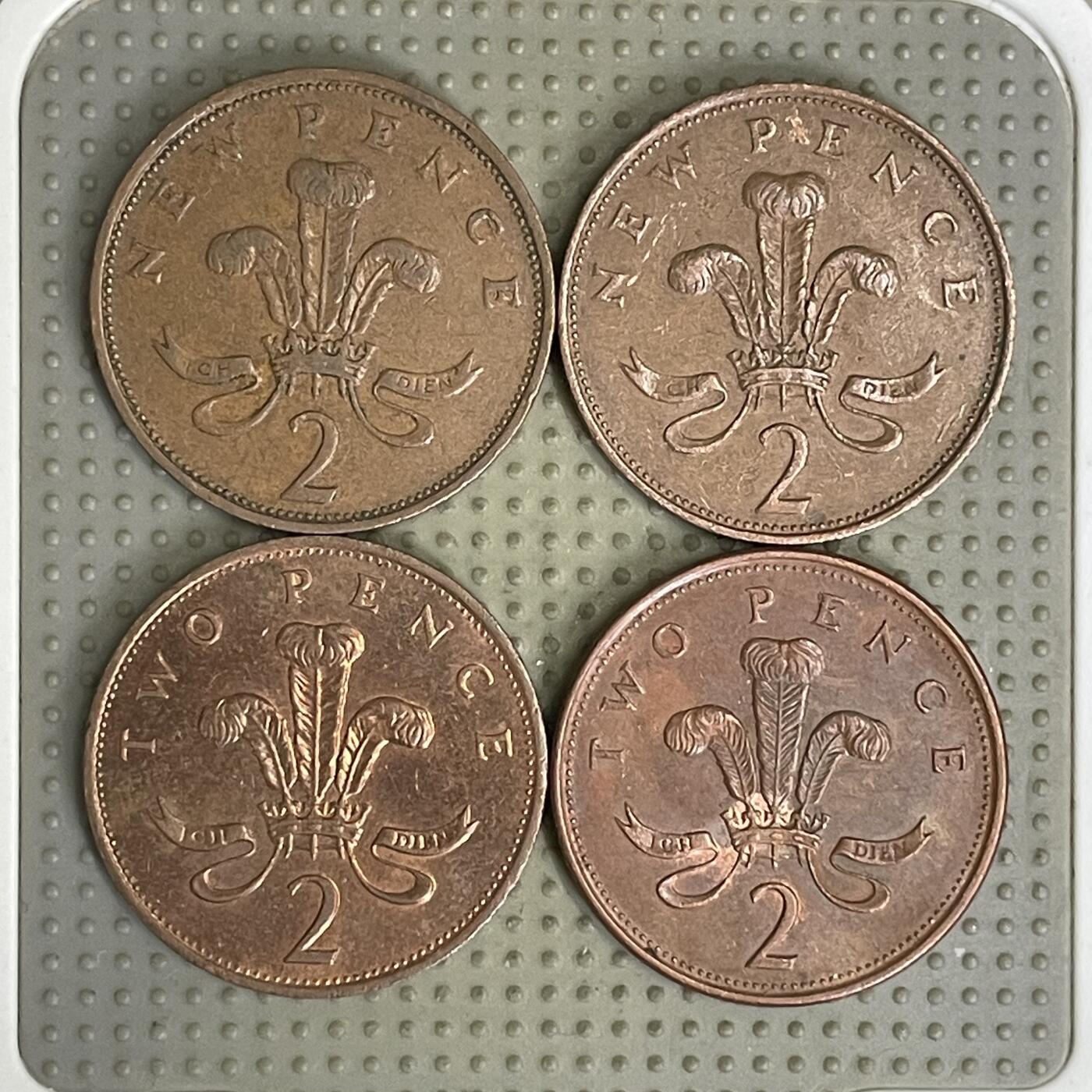 2026年第41场各国散币拍卖（总第191场） 英国2便士4枚