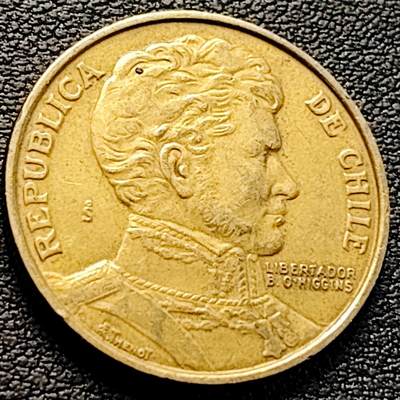 泉币菌-第218场-拍品多 请提前出价 - 老版 1978年 智利1比索铜币 24mm 