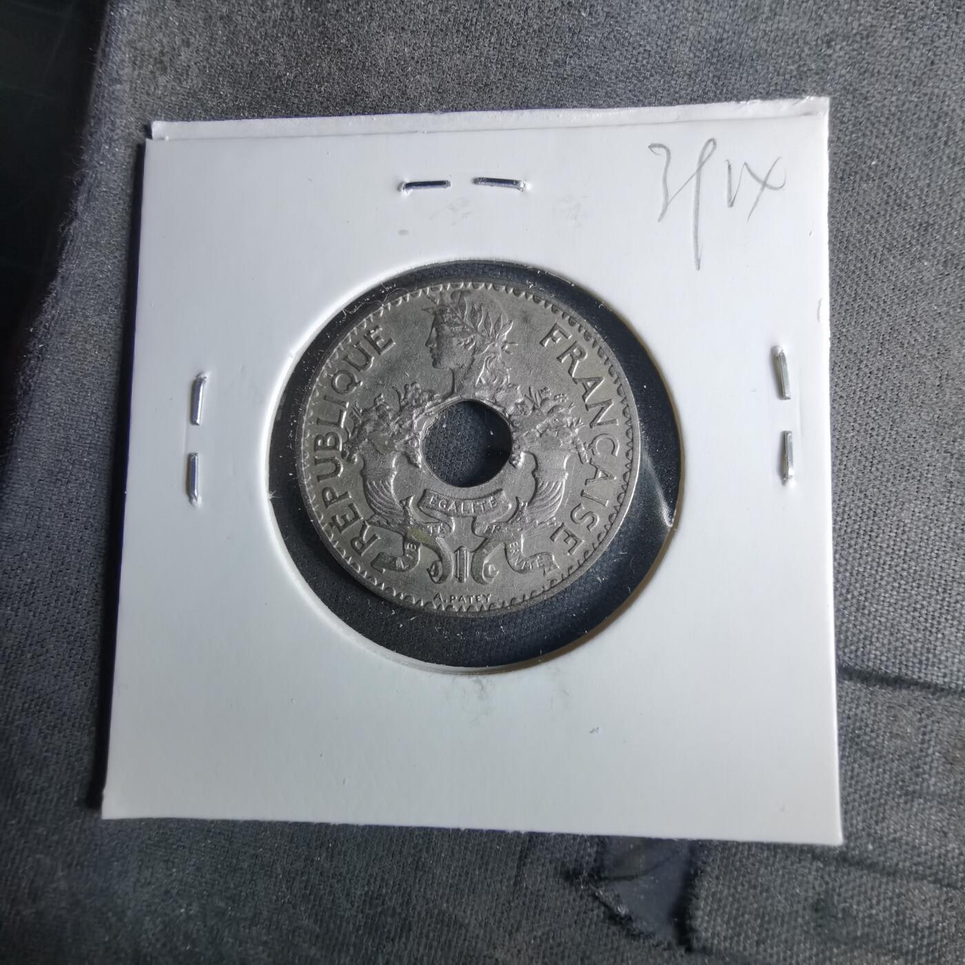 沼泽如烟--第1039场 法属印度支那1938年五分