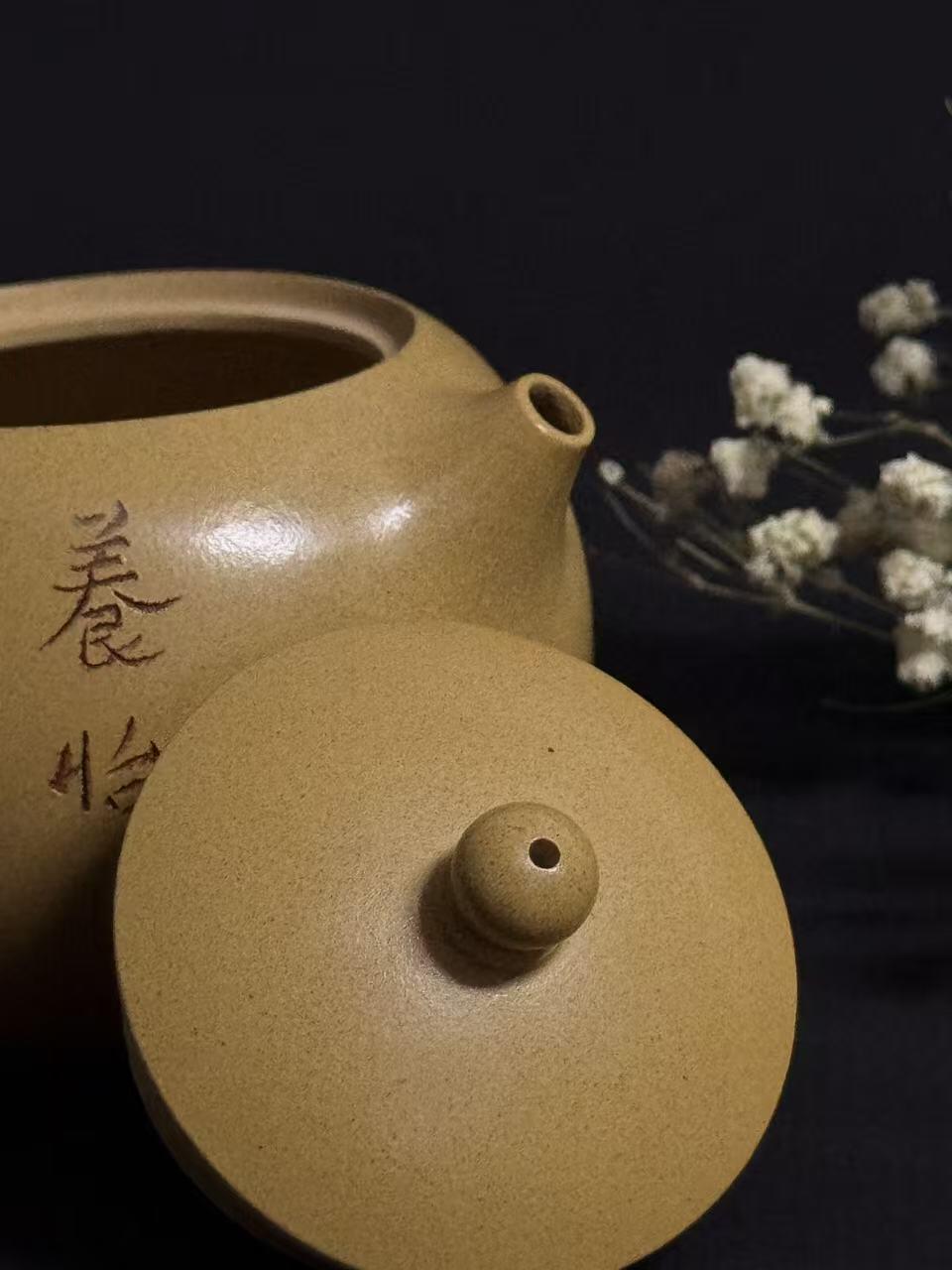 零元拍：原矿紫砂本绿西施+主人杯（200CC左右）