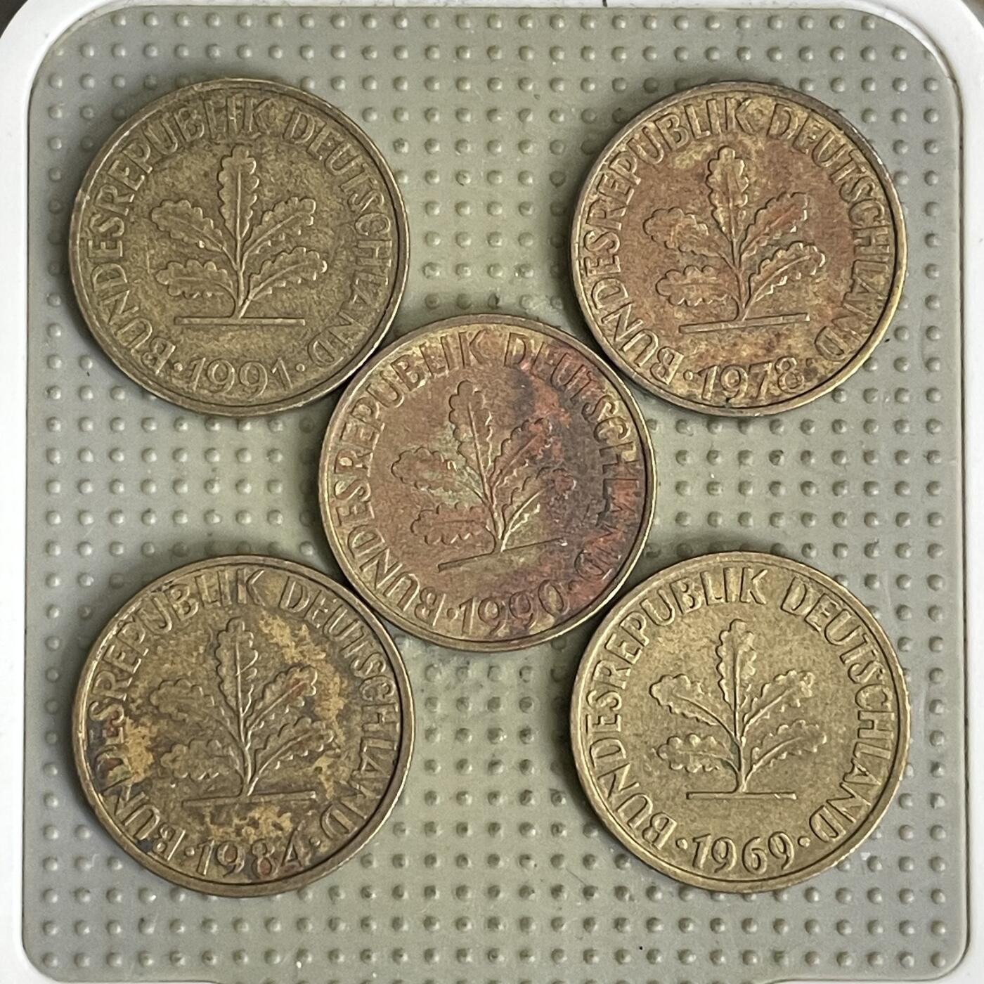 2026年第41场各国散币拍卖（总第191场） 德国10芬尼5枚