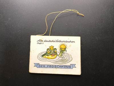 云宸嘉赏-勋臻文献佳藏优品精选场次（低佣 转发佣金红包） - 德意志第三帝国袖珍版德国民间童话小书-《青蛙王子》 