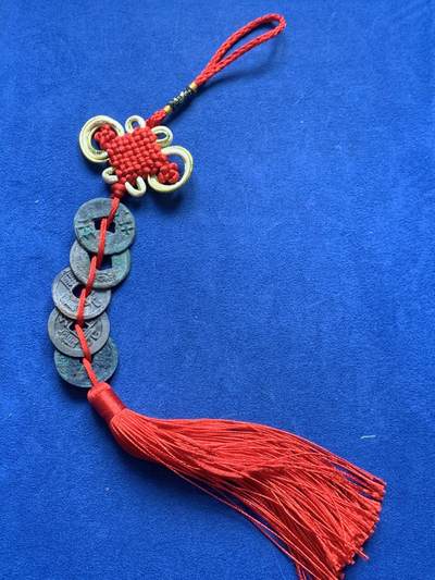 《竞宝斋》第476场 周日，周一 2场连拍 （全场包邮）欢迎送拍 - 大五帝挂饰一串